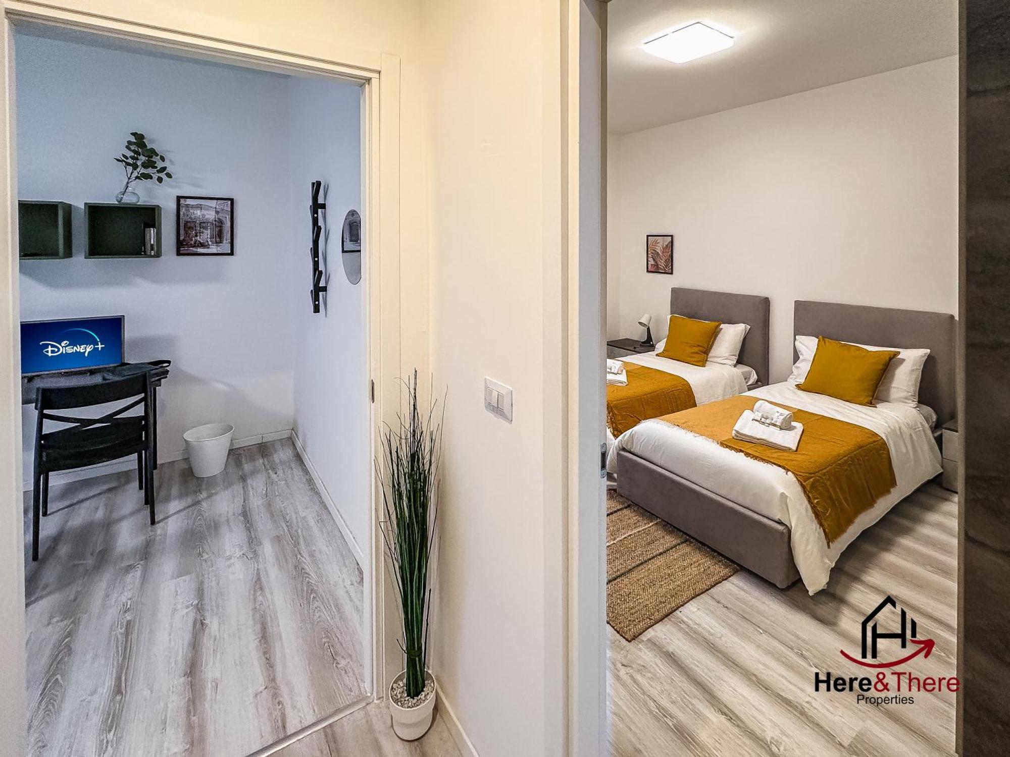 Elegant - Airport 5min - Ac - Smart Tv Apartment Genoa