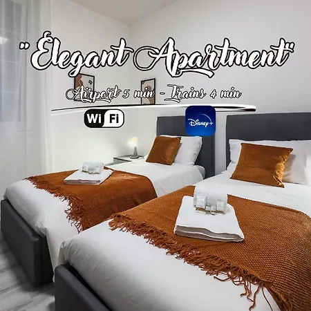 Elegant Apartment - Airport 5Min - Ac - Smart Tv Genoa Exterior photo
